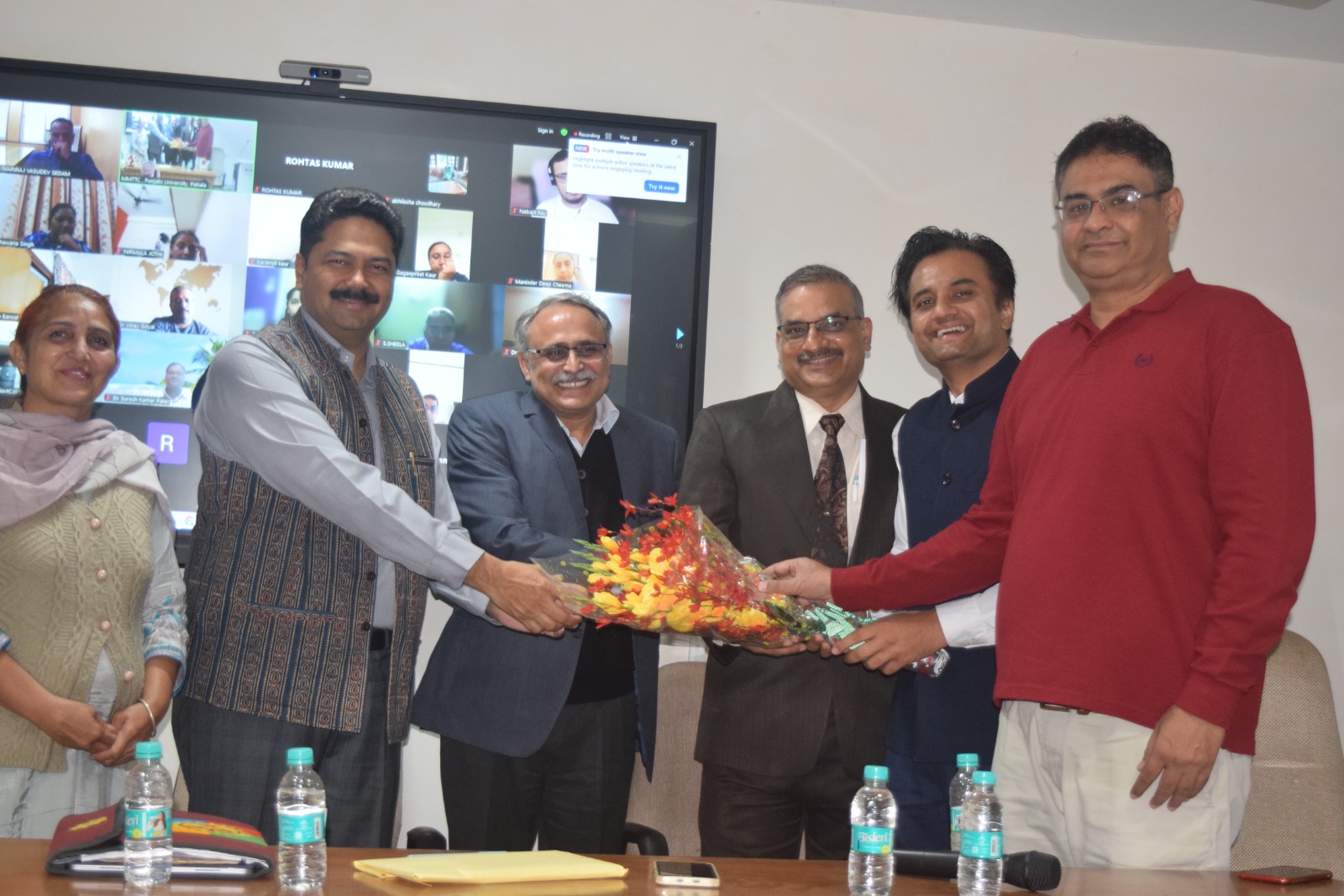 पंजाबी यूनिवर्सिटी के मालवीय मिशन सेंटर ने दो रिफ्रेशर कोर्स शुरू किए